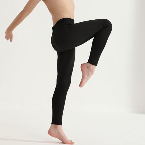 2 Pack Boys Compression Leggings Pants Tights Youth Kids Athletic Base Layer Sport Cold Gear for Basketball Running4