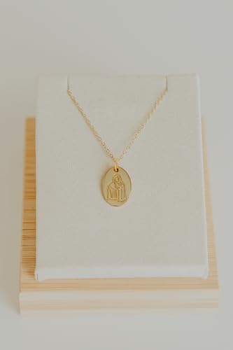 Christus Necklace Religious Gifts for Women Christian Jewelry Gifts for Women, Jesus Necklace for Christian and LDS Baptism2