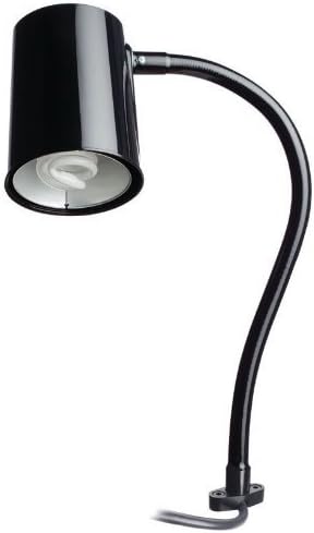 Moffatt 95006 Flexible Arm Task Lamp, Compact Fluorescent Lamp Type, Direct Mount Base Type, 18" Arm Length, 23 Watts, 1640 Raw Lumens