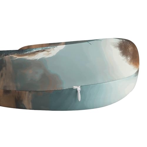 Almohada espuma viscoelástica 30 cm x 25 cm cervical miniatura 4