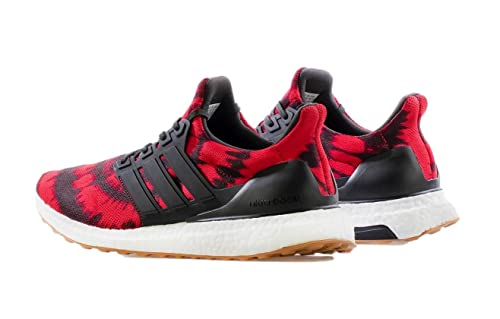 Image of adidas Mens Ultraboost DNA Running Shoe, Red Tie-dye SZ 8.5
