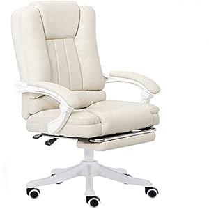 BeigeDesk Draaistoel Bureaustoel Computer Mesh Bureaustoel Bureaustoel Met Hoge Rug Grote Zitting En Kantelfunctie Executive Draaibare Computer Stoel, Verstelbare Hoofdsteun En Lumbale Ondersteuning,