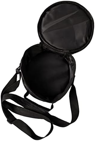 Bag Portable Tongue Strap for Beginner Holder with Instrument Bag Black Carrying Storage Inch Percussion Convenient/ Shoulder Handpan Adult Kid Carry Padded Case Tambourine