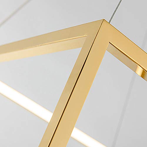 Éclairage géométrique LED carré pour illuminer les grands salons sombres - 3