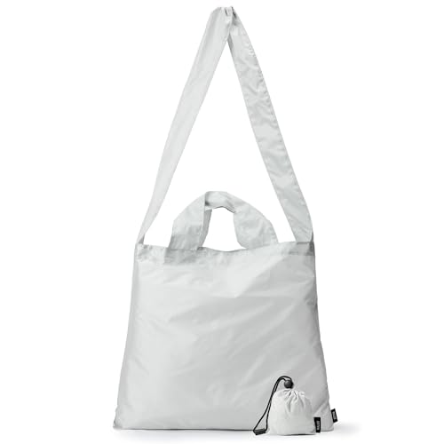 KALIDI Compact Foldable Reusable Grocery Tote Bag