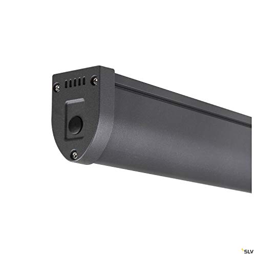 SLV LED Profile Galen 120 / IP65 3000/4000K 34W 3000 / 3100lm Anthracite, 120 cm - Image 2
