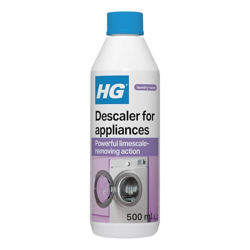 HG Descaler – Powerful Limescale Remover for Kettles, Coffee Machines, Washing Machines & Irons – 500ml
