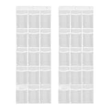 Conception optimisée de la salle de classe : avec ses six crochets métalliques renforcés, le sac de rangement pour écouteurs pour salle de classe prend en charge le placement flexible contre le mur ou la porte. Il rationalise l'organisation dans les salles multimédias et crée des configurations de laboratoire linguistiques plus fonctionnels.