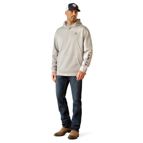ARIAT Men's Tek Fleece 2.0 Camo Pocket Hoodie3