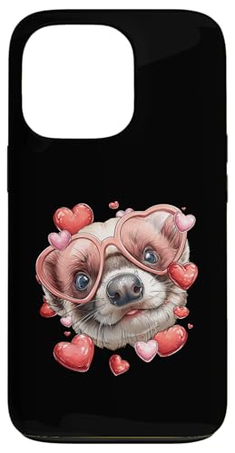 Honey Badger Ratel - Gafas de Sol para el día de San Carcasa para iPhone 13 Pro