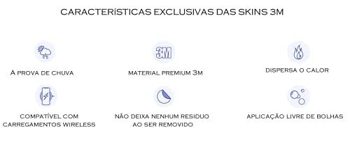 Skin Adesivo Traseira Pelicula 3M Para iPhone XR (Grafite)