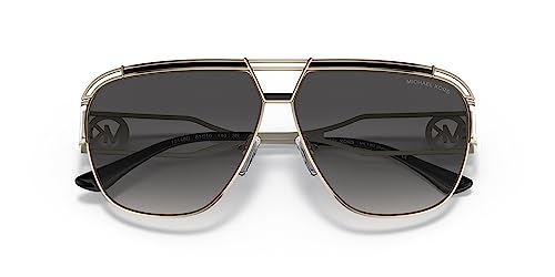 Michael Kors Vienna MK1102 - 10148G Sunglasses Light Gold W/ Grey Gradient 61MM - Image 6