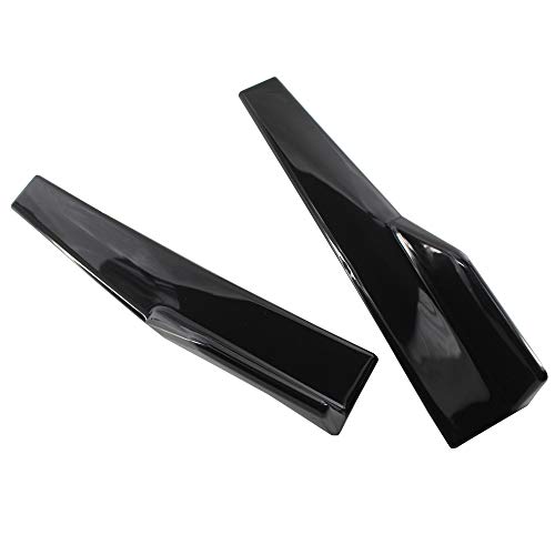 RuleaxAsi Carro ABS Bumper Spoiler Traseiro Lip Side Skirt Extension Splitters Aletas Fender
