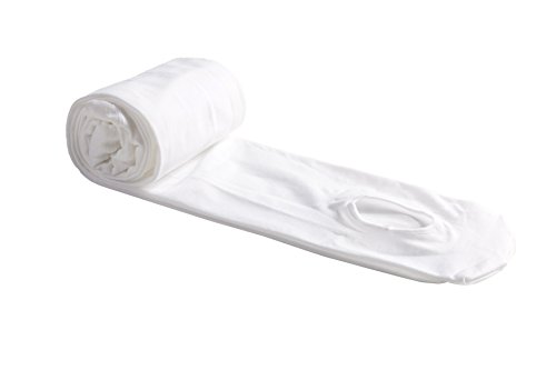 7D04 White Convertible Dance Tights - Large Child2