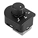 Pithsdp Side Mirror Switch Adjuster Control Knob 1J1959565A Door Mirror Button Practical Accessory for Jetta/Bora Mk4/Golf Passat/Beetle 98-06