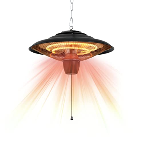 Outdoor Patio Heater, Hanging Electric Porch Heater, Ceiling Mounted