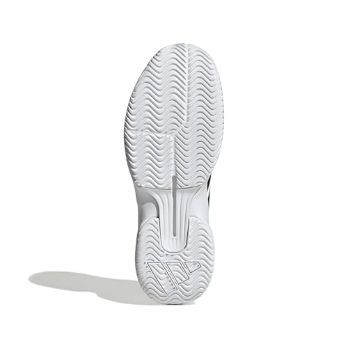 adidas Men's Gamecourt 3 All Court Tennis, WhiteBlackBlack, 15 by adidas - Image 2