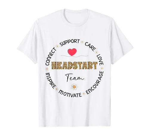 Leopard Headstart Team Appreciation Week back to school T-Shirt