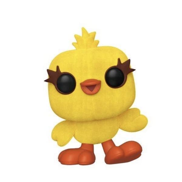 Funko Pop! Disney: Toy Story 4 - Ducky (Flocked) Exclusive