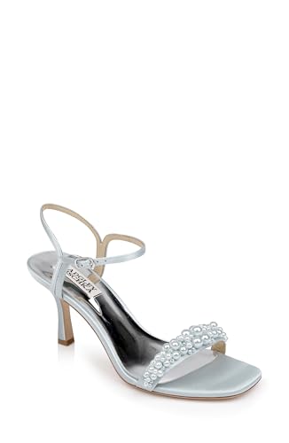 Badgley Mischka Caitlyn sandale à talon en cuir de luxe pour femme
