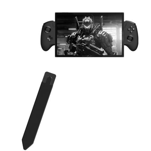 BoxWave Stylus Pouch Compatible with OneXPlayer X1 (10.95 in) - Stylus PortaPouch, Stylus Holder Carrier Portable Self-Adhesive - Jet Black