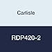 Carlisle RDP420-2 Super Vee Band- Banded Belts, DP Section, Rubber, 2 Bands, 3/4" Width, 423.8" Length