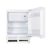Amica Unterbau Kühlschrank mit Gefrierfach für 82 cm Nische Festtür-Technik elektronische Steuerung Inverter Kompressor Tür-Offen-Alarm