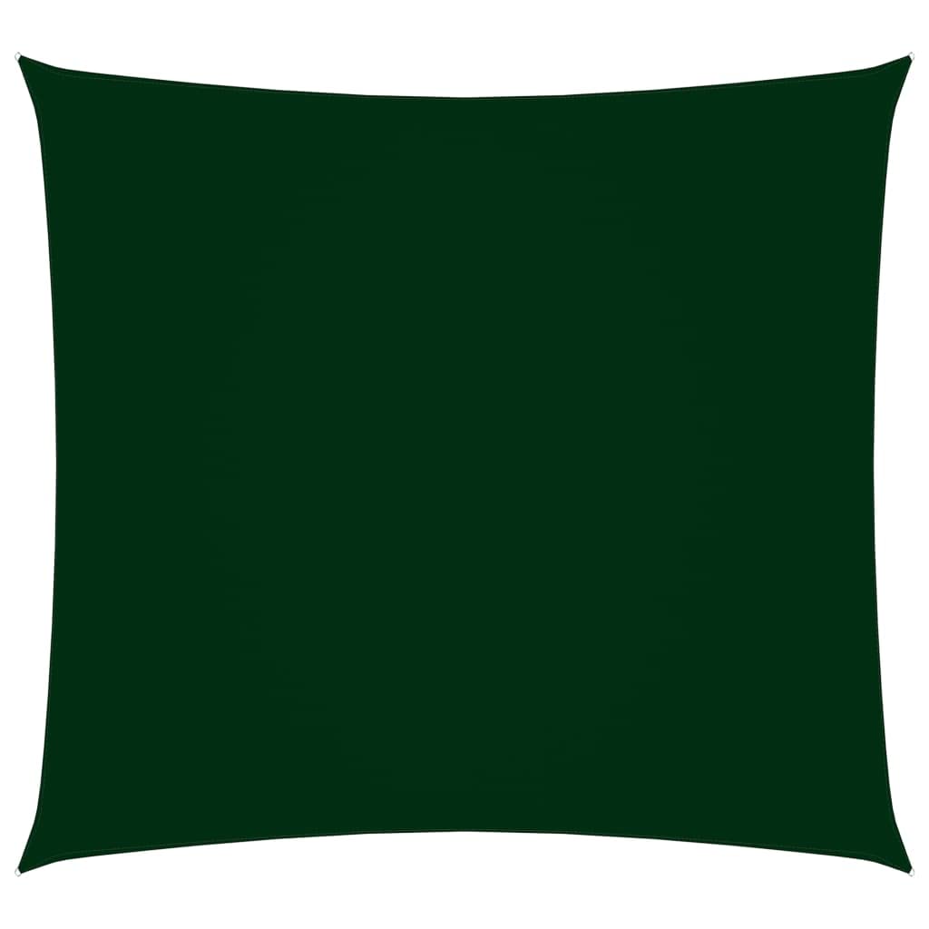 vidaXL Sunshade Sail Sun Sail Trap Sunscreen Sunshade Sail Patio Shade Shade Canopy Outdoor Garden Oxford Fabric Square 2x2 m Dark Green โ image 1