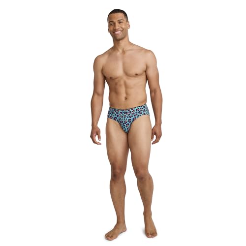 Jockey Men's Underwear True Style Bikini - 3 Pack, Leafy Stripe, L4