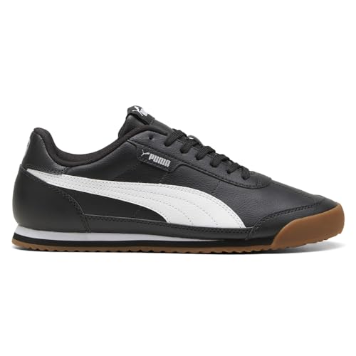 PUMA Mens Turino Ii Lace Up Sneakers Shoes Casual - Black - Size