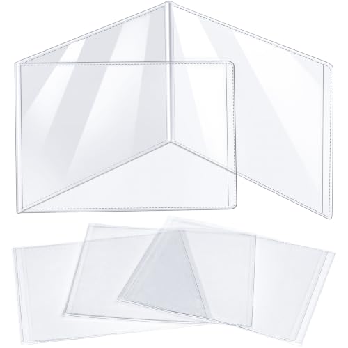 2026 Mahjong Card Holder Sleeve - 4 Pack Cover Fits 6 1/8 4 3/4 Cards