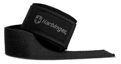Harbinger 360524 213 21 1/2-Inch Classic Cotton Padded Lifting Straps