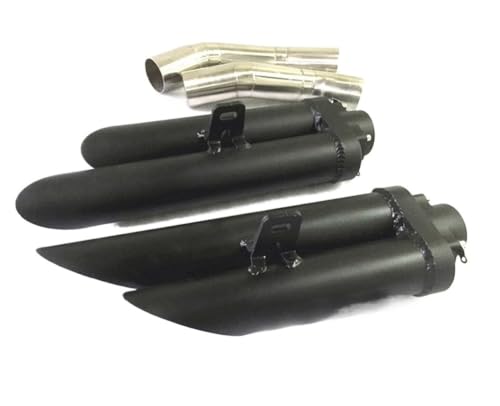 Tuyau d'échappement moto section centrale slip-on pour YZF-R1 2004-2014
