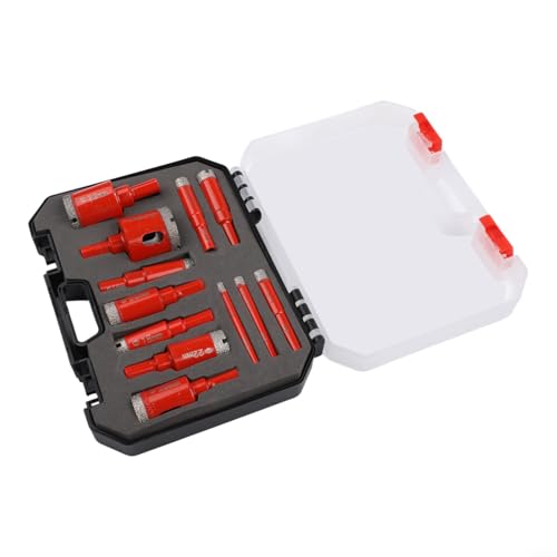Set de 12 brocas diamantadas para tile y vidrio miniatura 1