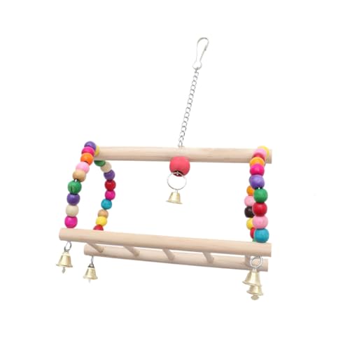 木製鳥用スタンド 吊り下げ式ブランコ付き*4 Amazon | 鳥スタンド 木製 インコ 小鳥 ブランコ 止まり木 吊り