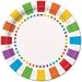Rainbow Party Supplies Pack for 16 Guests - Including Dinner Plates, Dessert Plates, Cups, and Napkins