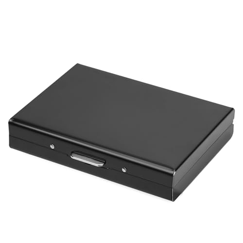Image of Credit Card Holder Wallet Stainless Steel Card Case RFID Blocking Business Card Holder Protector for Women Men
