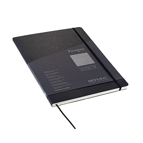 Cahier relié Fabriano Ecoqua A4 ligné noir pour ne plus perdre vos notes - 5