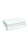 Medium Glass Jewelry Box Color: Clear Mirrored