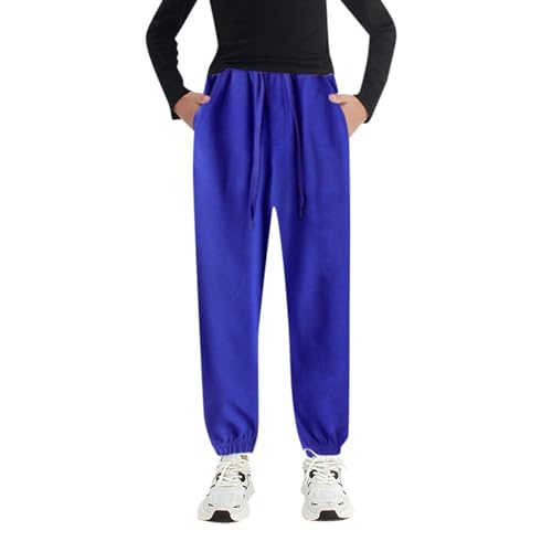 Pantalon de survêtement garçon vêtement sport bleu foncé confortable 4-5 ans