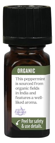 Aceite Esencial Orgánico de Menta Aura Cacia 0.25 Fl Oz miniatura 3