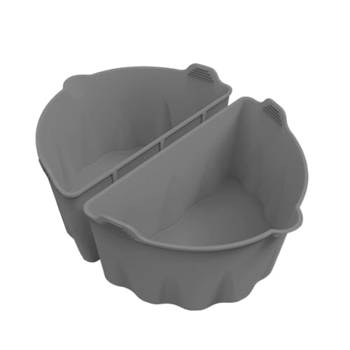 Forro de silicona para olla de cocción lenta, forma ovalada, apto para lavavajillas, reutilizable, para tomate, pollo, camarones, pescado, patata, verduras, sopa