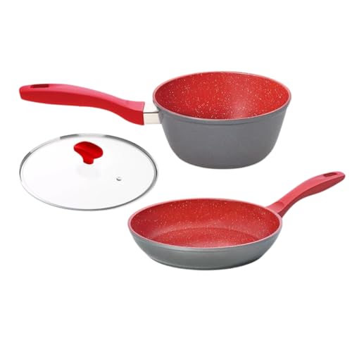 Combo Panelas Polishop Flavorstone 20cm Sauce + Sauté Petit + Tampa