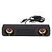 Computer Speaker, USB Wired Speaker, HiFi Stereo Subwoofer Speakers, 3.5mm Plug, Portable Speaker for PC, Laptop, Desktop, Computer - Plug and Play