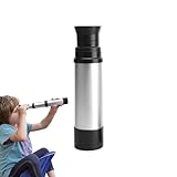 Télescope Pirate pour en-fants, Télescope De Poche Rétractable Monoculaire, Jouet Longue-Vue Portable pour Regarder des Jeux, Voyage, Randonnée, Jouets Scientifiques Éducatifs pour en-fants 2-12