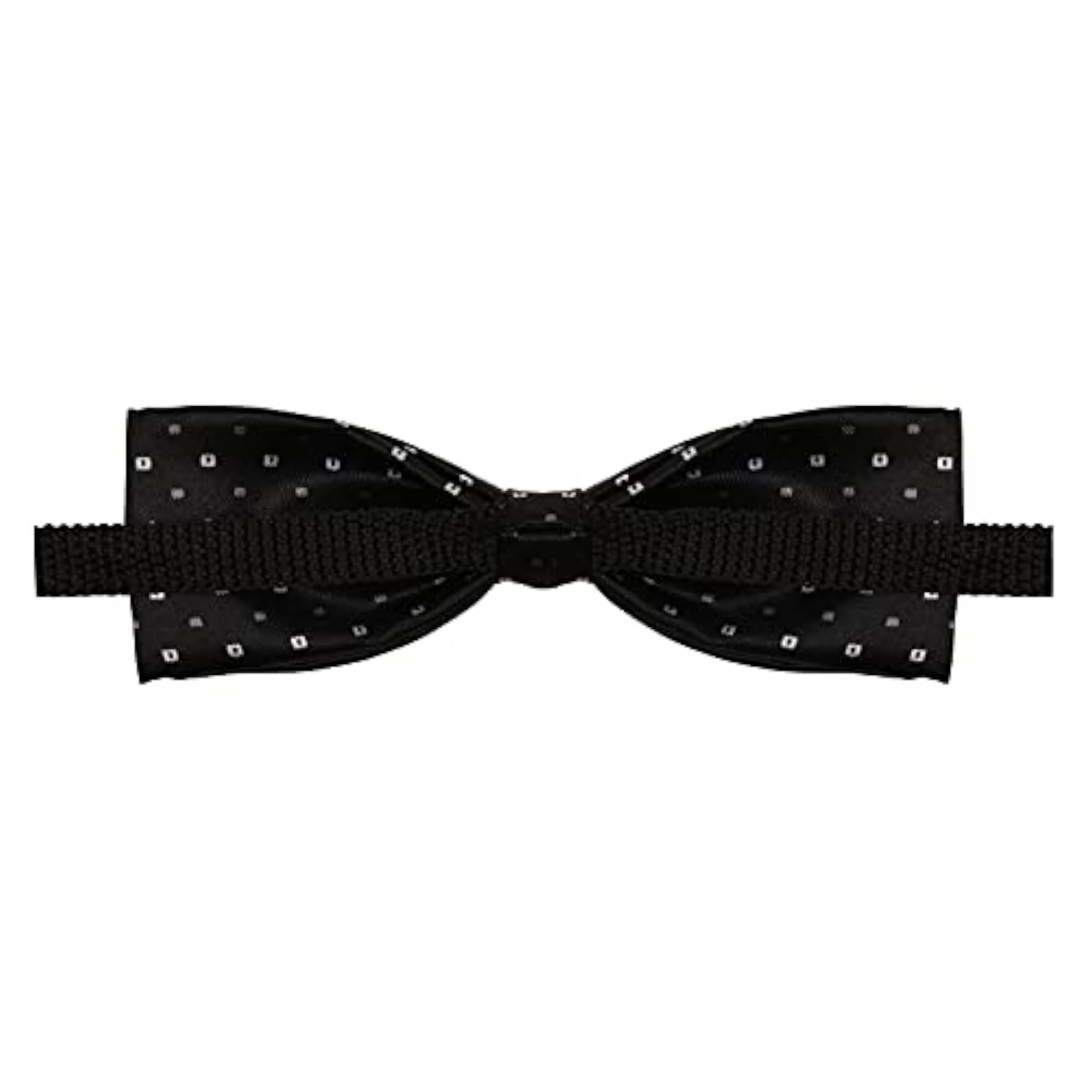 Satin Printed Bow Hair Accessory