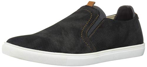Unlisted by Kenneth Cole Men's Stand Slip On Sneaker, Dark Grey, 10.5 M