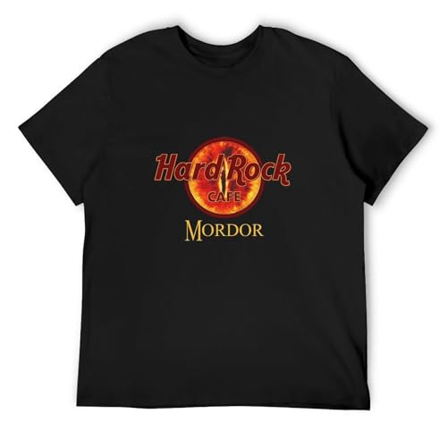 Hard Md Cafe Rock - Camiseta unisex para hombre, color negro, Negro, L