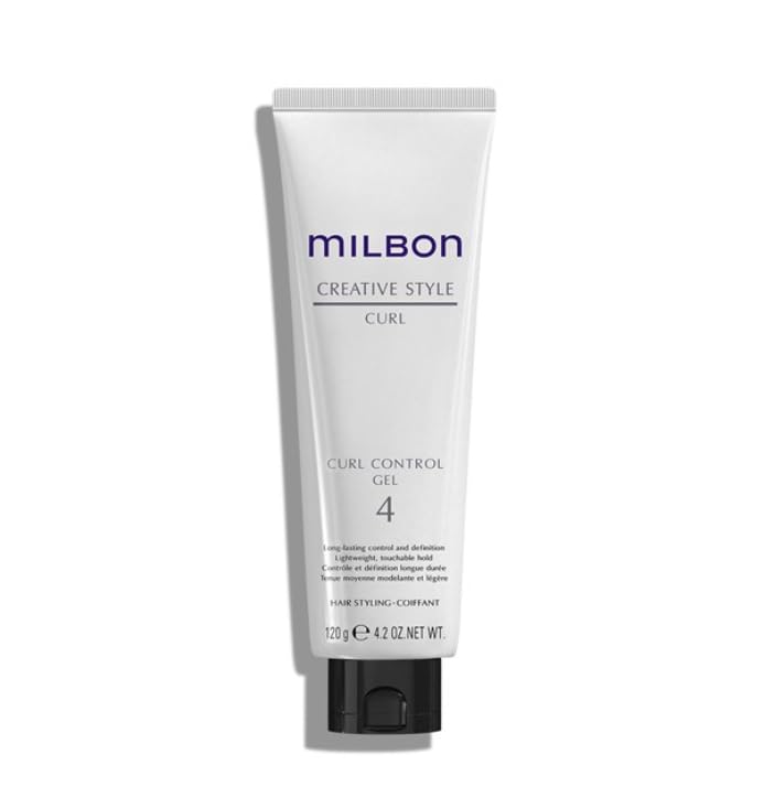 Milbon CREATIVE STYLE Curl Control Gel 4, 4.2 Oz