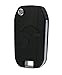 KEMANI New Uncut Blank Modified Flip Folding Shell Remote Key Case Fob 2 Button for 1999-2004 Land Rover Discovery